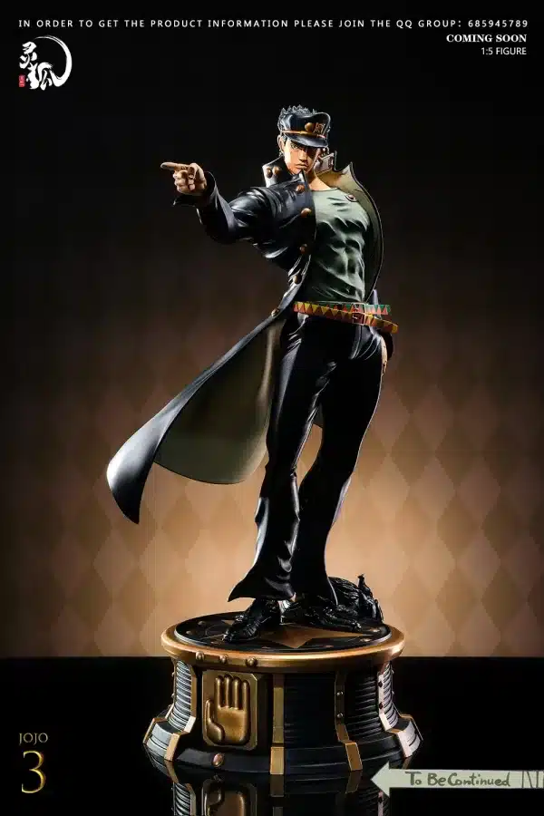 JoJos Bizarre Adventure Ling Hu Studio Jotaro Kujo Resin Statue 5