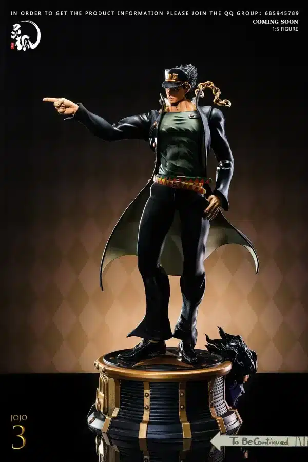 JoJos Bizarre Adventure Ling Hu Studio Jotaro Kujo Resin Statue 6