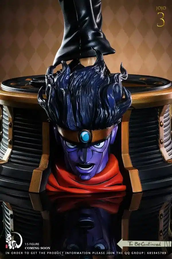 JoJos Bizarre Adventure Ling Hu Studio Jotaro Kujo Resin Statue 7