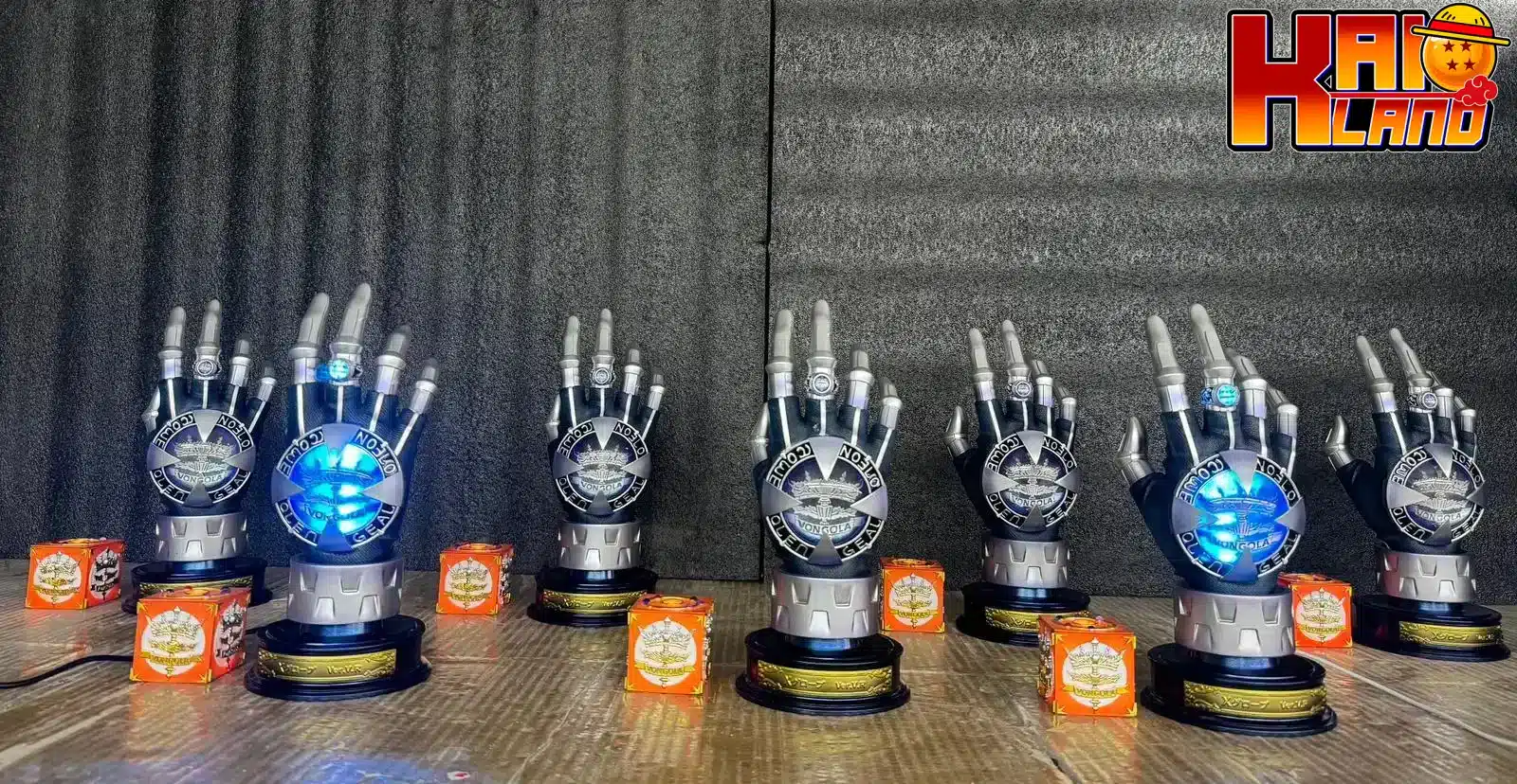 Katekyo Hitman Reborn ILLegal Factory Studio Tsunayoshi Sawada Gloves Resin Statue