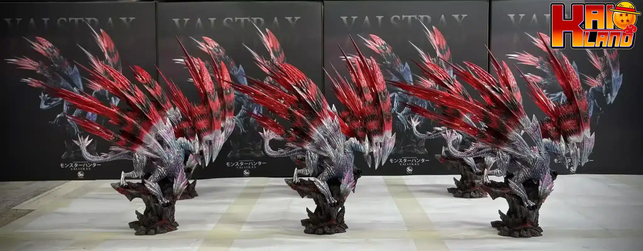 Monster Hunter S6 Studio Valstrax Resin Statue