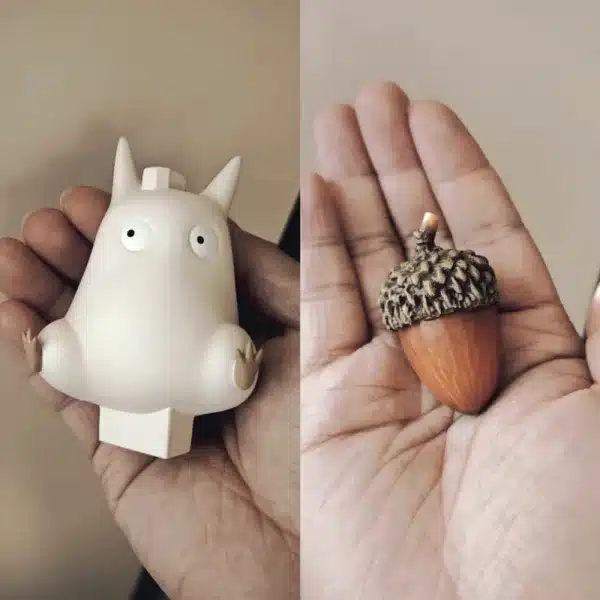 My Neighbor Totoro LongMiao Studio Totoro Carrying Acorns Resin Statue 4