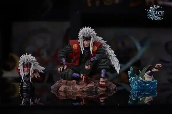 Naruto ICE Studio Jiraiya x Gamaken Resin Statue 2 1