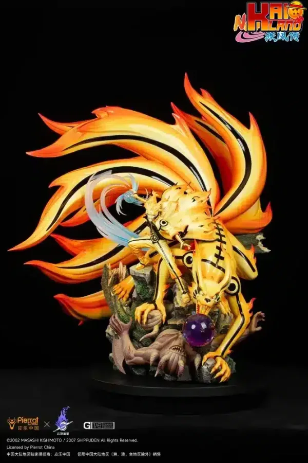 Naruto Pickstar Studio Naruto Kurama Licensed Resin Statue 1