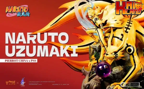 Naruto Pickstar Studio Naruto Kurama Licensed Resin Statue 2