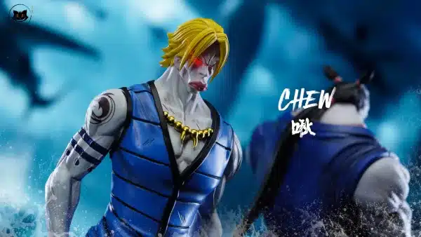 One Piece Black Studio Chew x Kuroobi Resin Statue 2