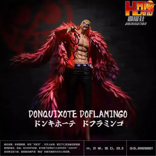 One Piece Domination Studio Donquixote Doflamingo Resin Statue 1
