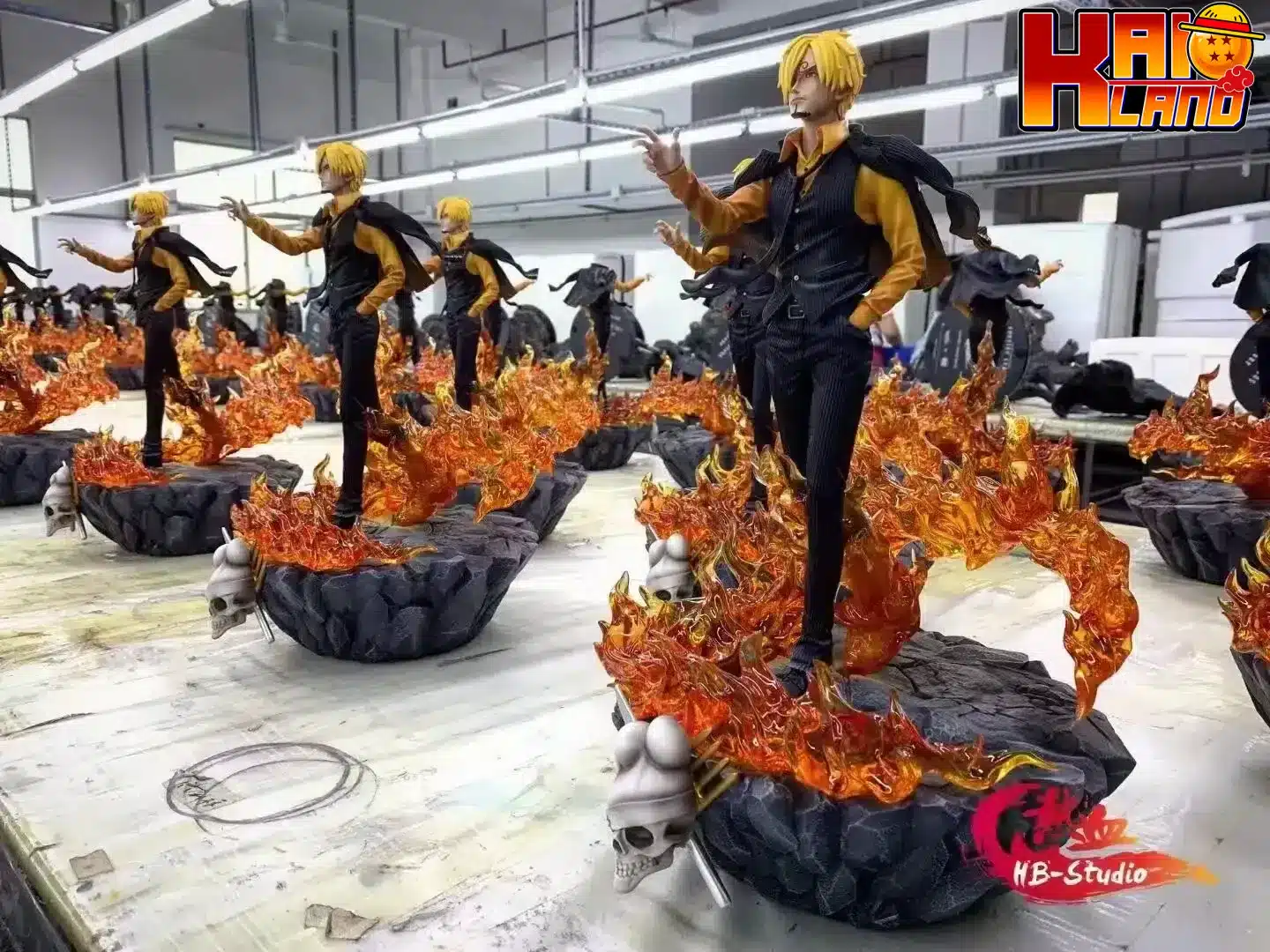 ワンピース　フィギュア　確認用 ワンピース フィギュア リペイント ヴィンスモーク・サンジ 一番くじ