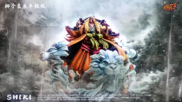 One Piece Ji Ke Studio Shiki Resin Statue 2
