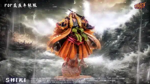 One Piece Ji Ke Studio Shiki Resin Statue 4