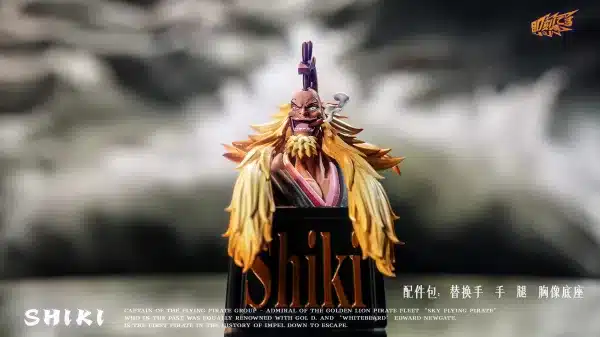 One Piece Ji Ke Studio Shiki Resin Statue 5
