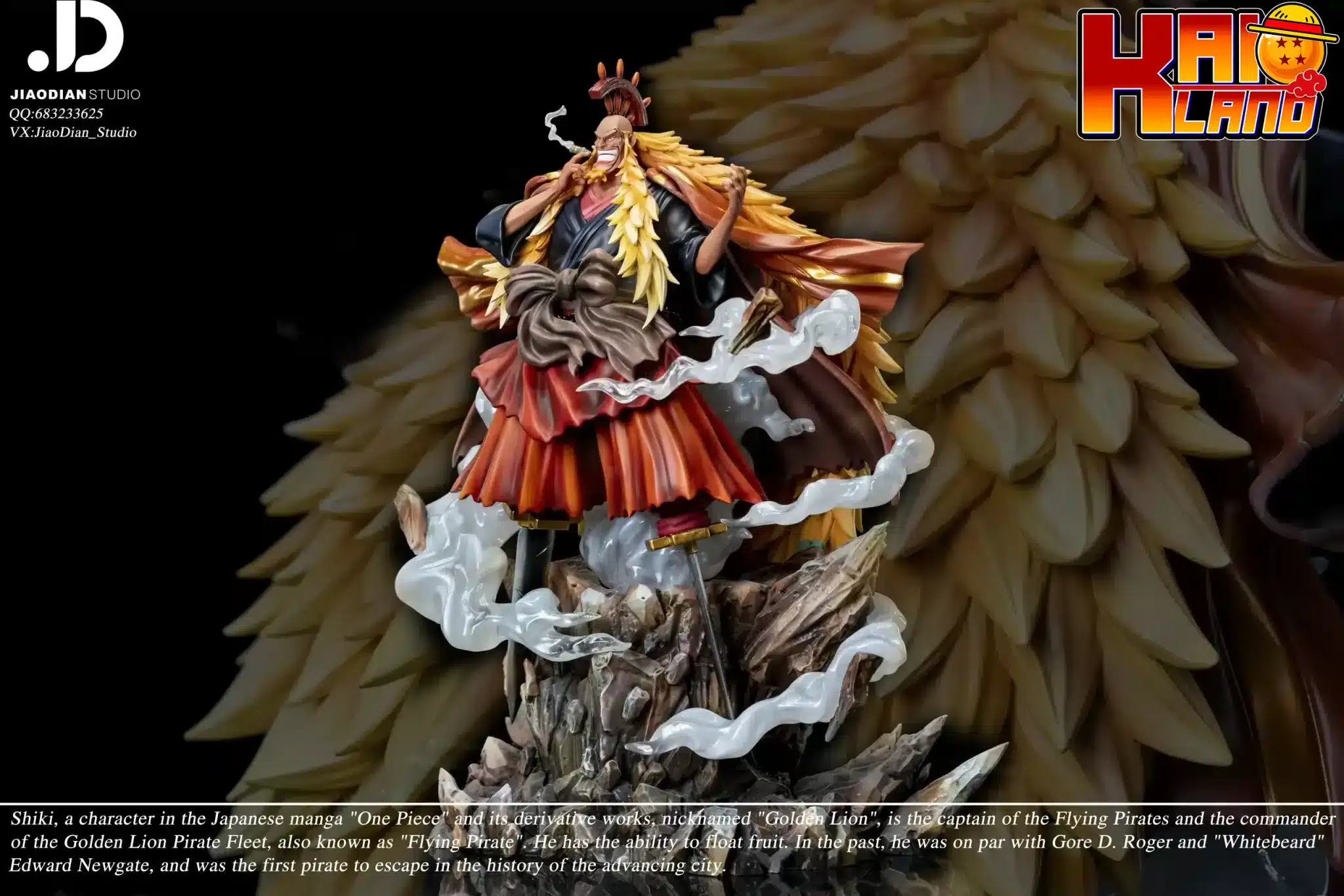 One Piece Jiao Dian Studio Shiki Resin Statue - Kaioland