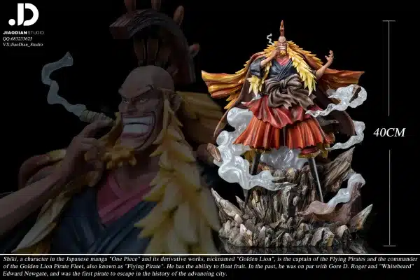 One Piece Jiao Dian Studio Shiki Resin Statue 5