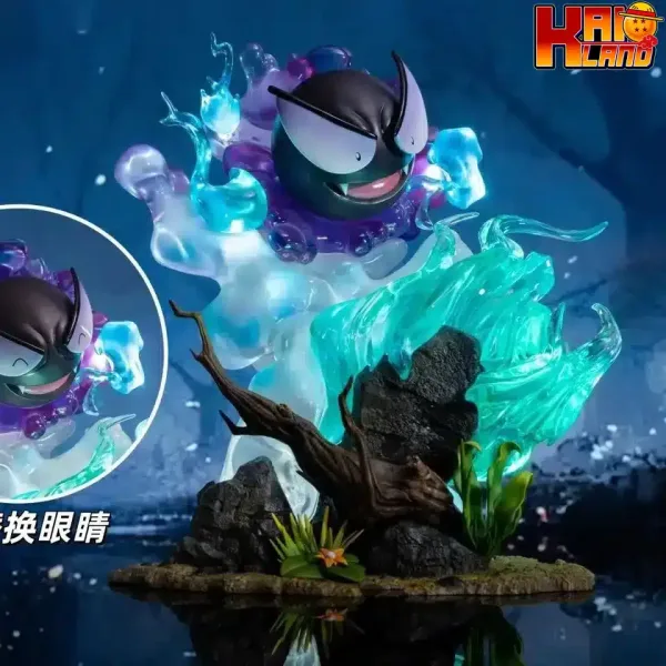 Pokemon SY Studio Gastly Resin Statue 1