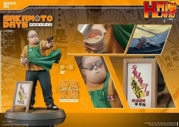 Sakamoto Days ZFB Studio Fat Taro Sakamoto Resin Statue 1