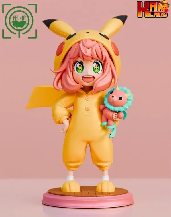 Spy x Family Geisha Studio Anya cos Pikachu Resin Statue 1