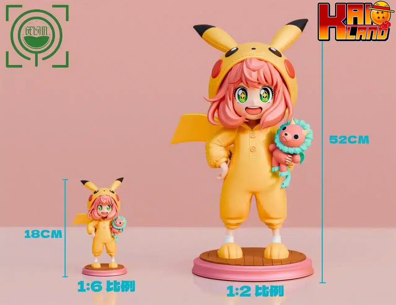 Spy x Family Geisha Studio Anya cos Pikachu Resin Statue