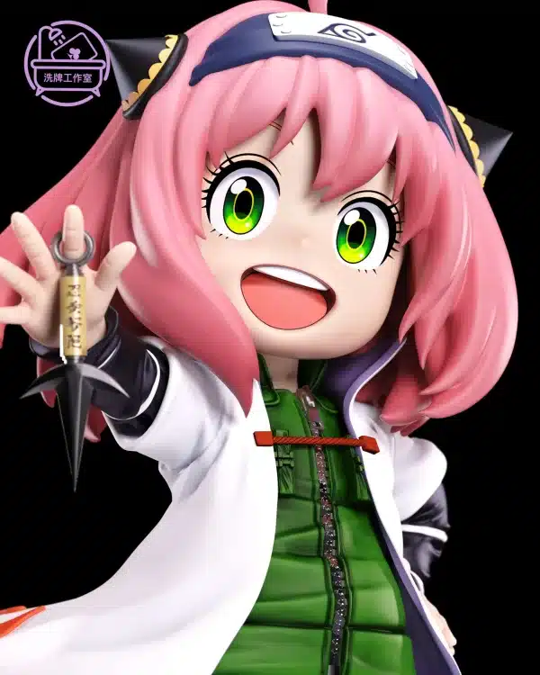 Spy x Family Xi Pai Studio Anya Forger COS Namikaze Minato Resin Statue 8