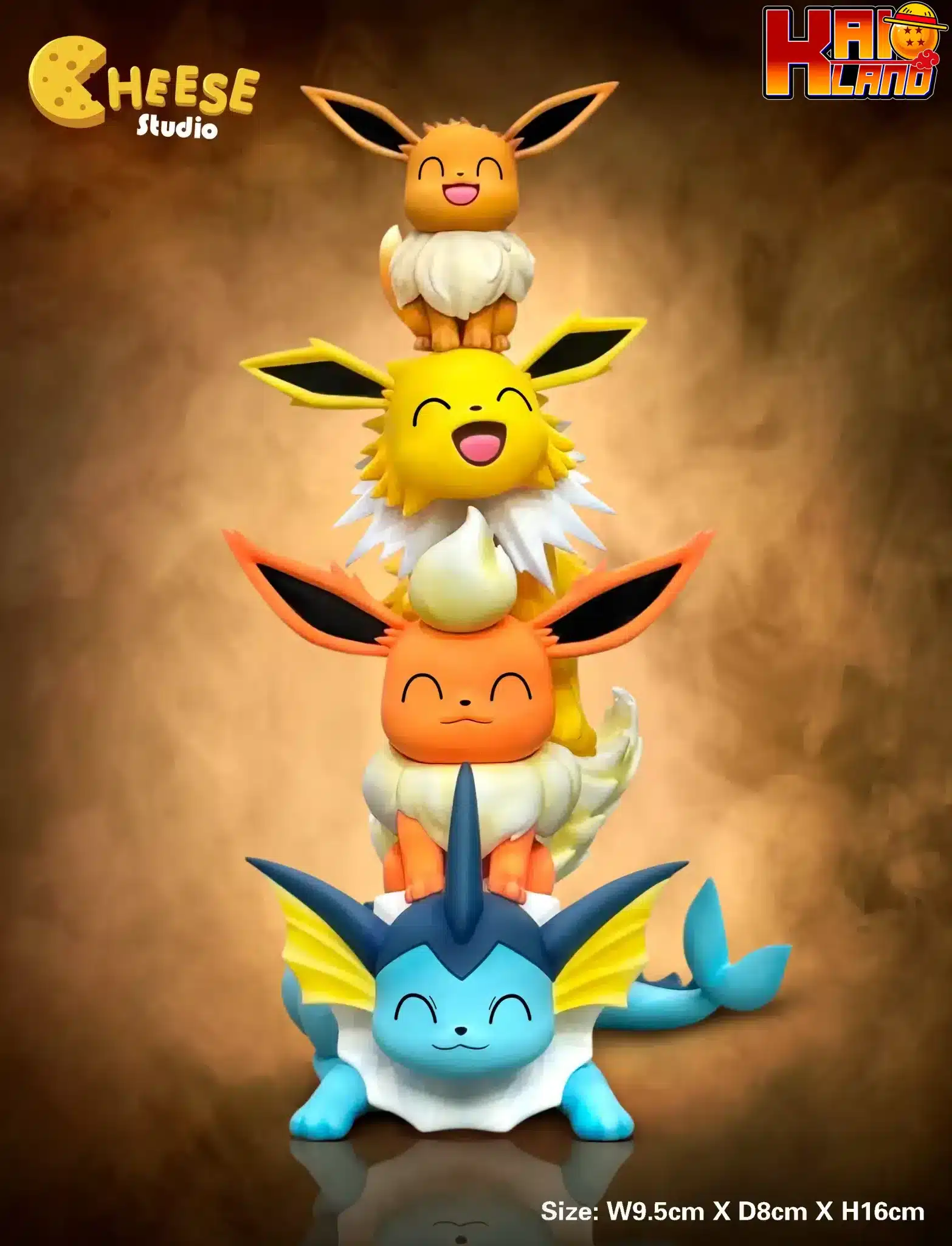 Pokemon EGG x CHEESE Studio Eevee Resin Statue