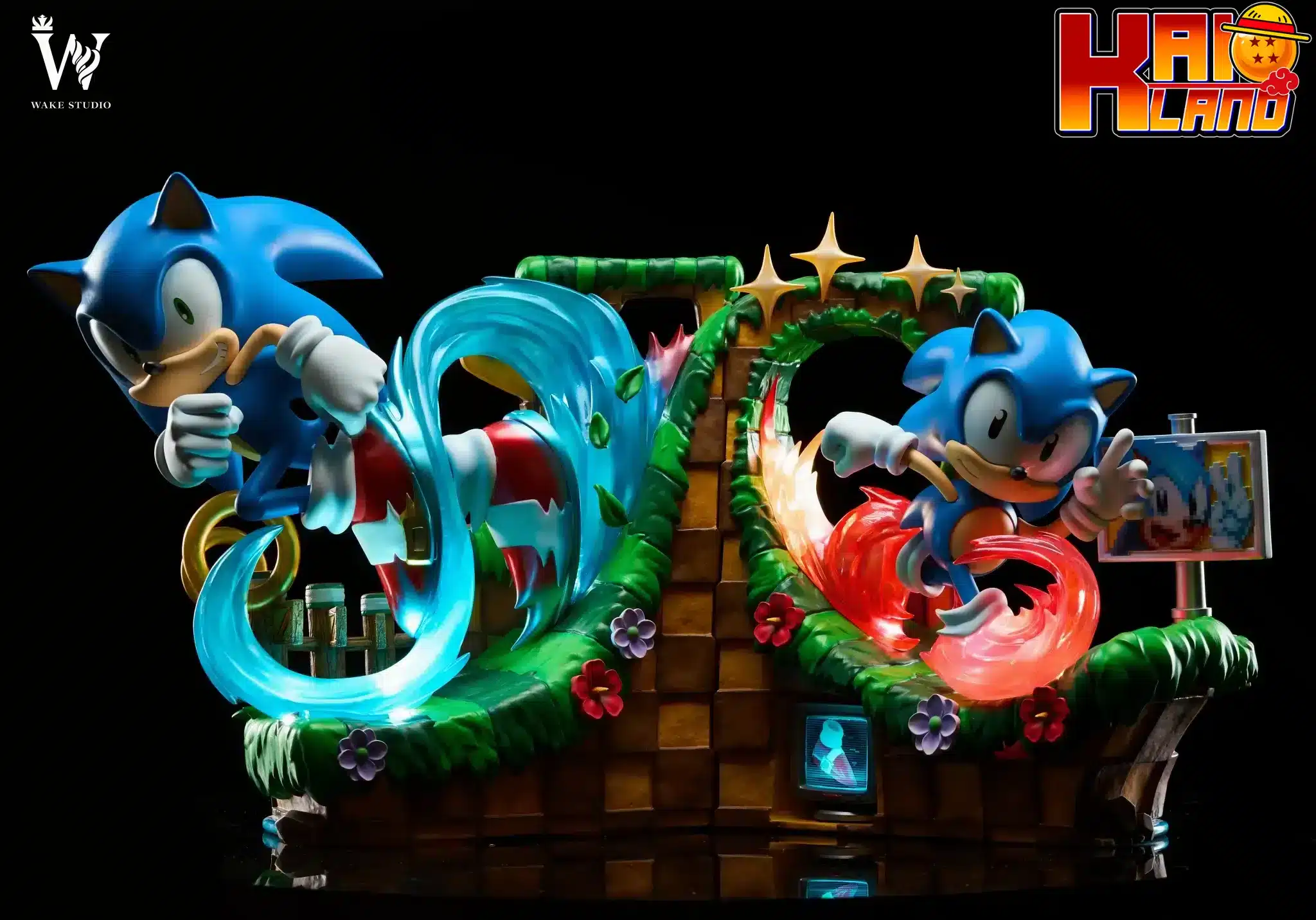Sonic Wake Studio Sonic the Hedgehog Resin Statue