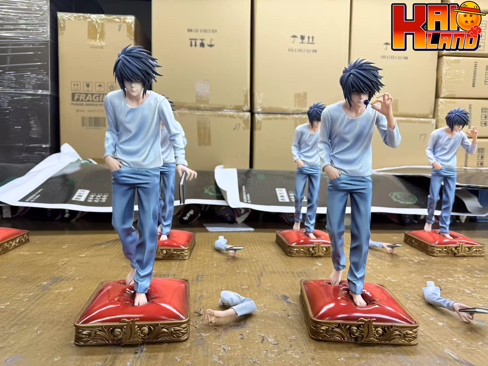 Death Note LaoA Studio Standing L Lawliet Resin Statue