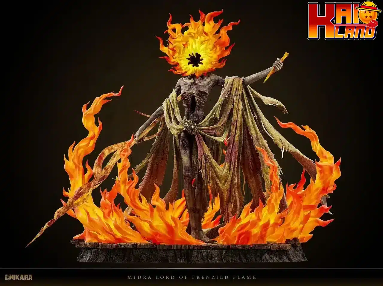 Elden Ring Chikara Studio Lord Of Frenzied Flame Midra Resin Statue