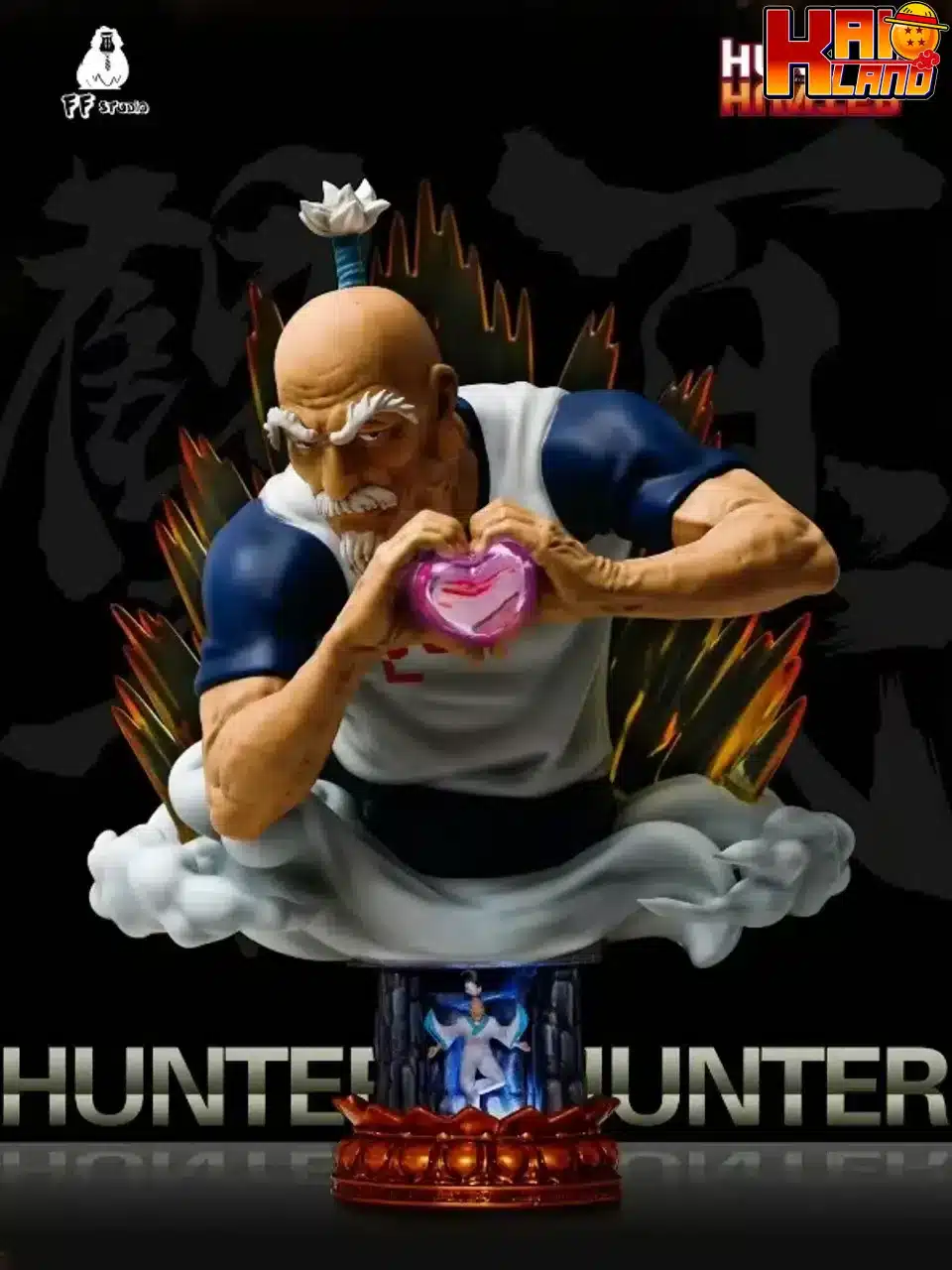 Hunter x Hunter FF Studio Aizakku Netero Bust Resin Statue