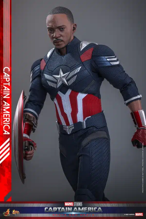 Marvel Hot toys Captain America Brave New World Sam Wilson 4