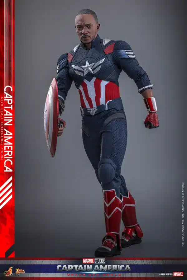 Marvel Hot toys Captain America Brave New World Sam Wilson 6