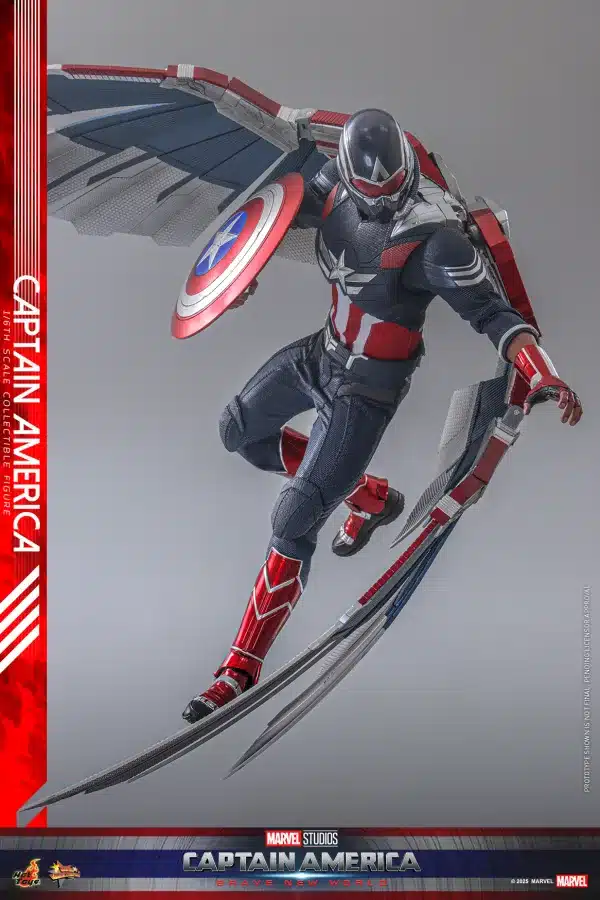 Marvel Hot toys Captain America Brave New World Sam Wilson 7
