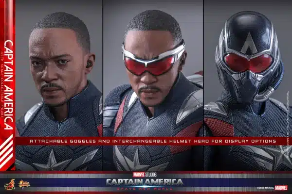 Marvel Hot toys Captain America Brave New World Sam Wilson 9