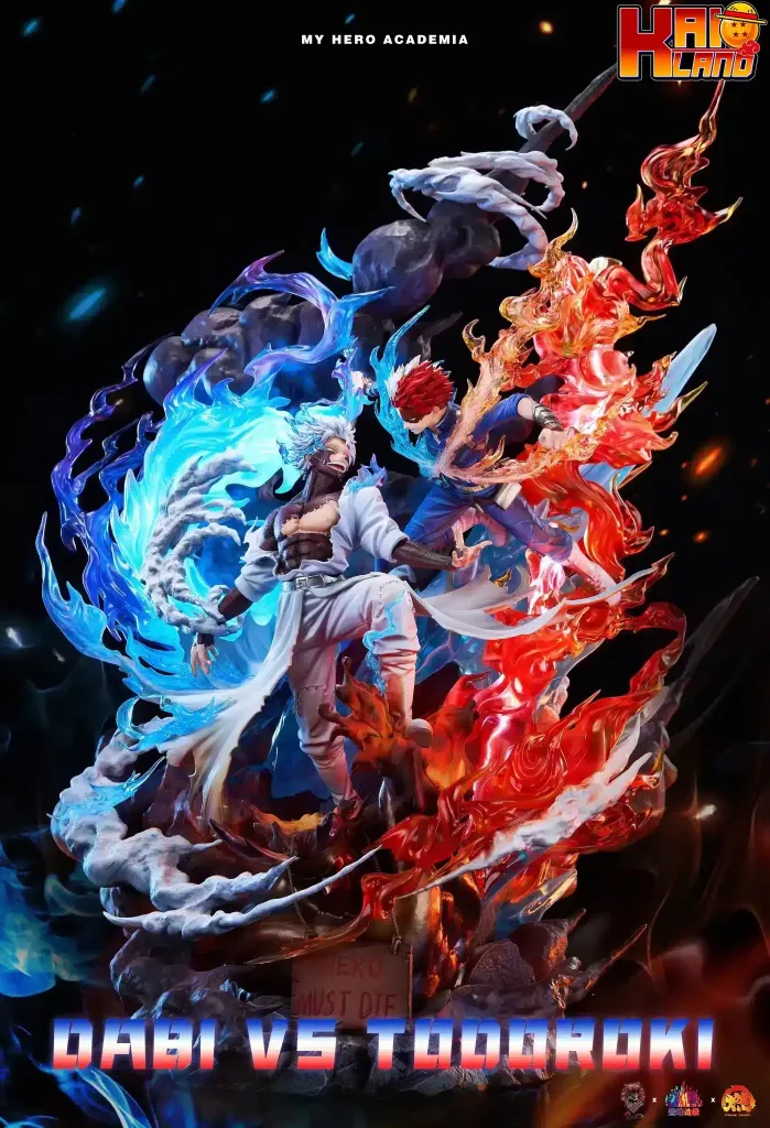 僕のヒーローアカデミア Weare A Design ガレージキット ガレキ My Hero Academia Weare A Design X Climax Studio Dabi Vs Todoroki