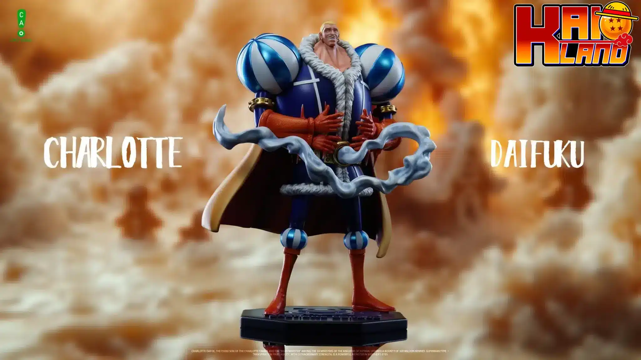 One Piece Cao Studio Charlotte Daifuku Resin Statue