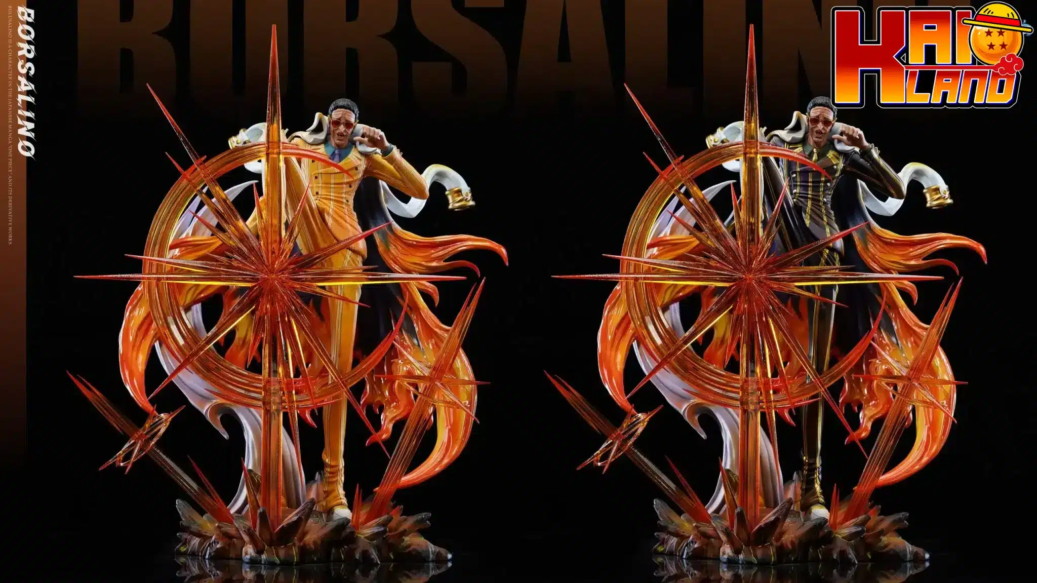 One Piece Po Lang Studio Kizaru Borsalino Resin Statue
