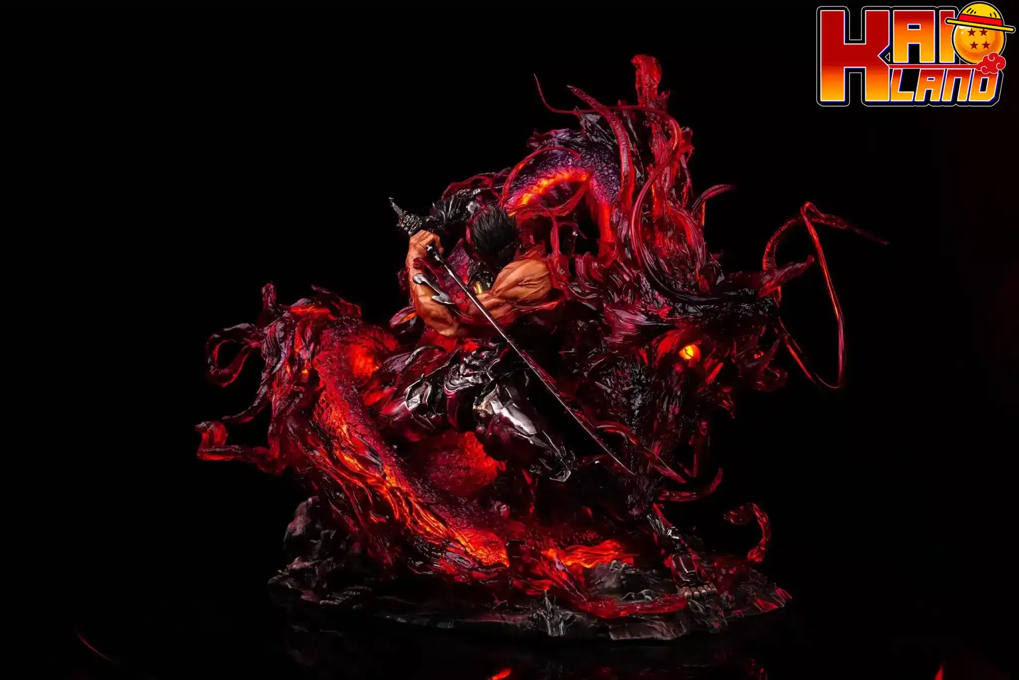 Overwatch Iron Curtain Studio Blackwatch Genji Resin Statue