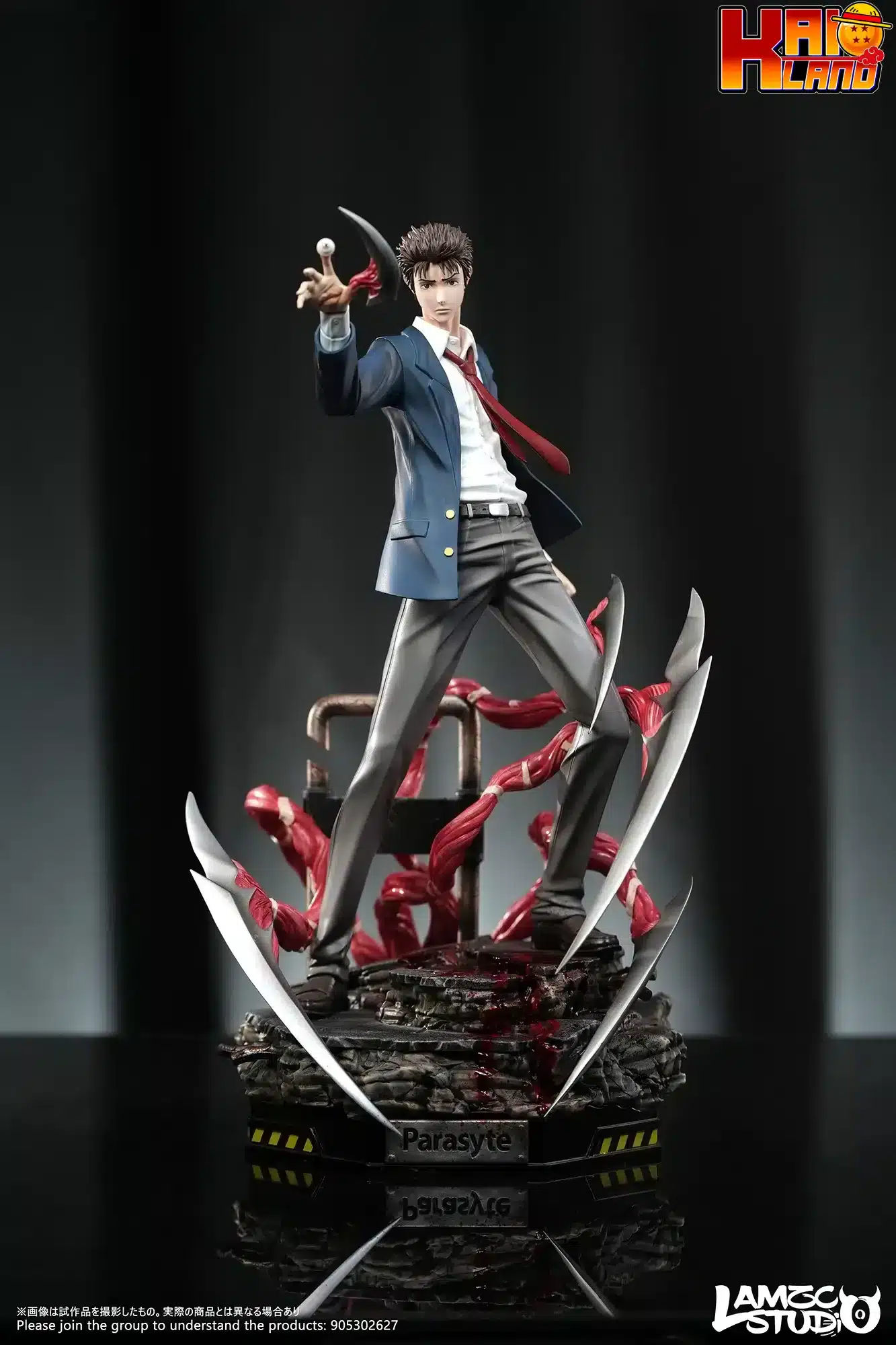 Parasyte The Maxim Lamzc Studio Shinichi Izumi Resin Statue