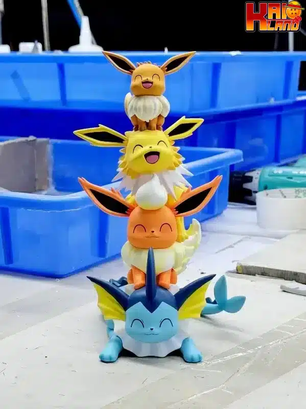 Pokemon EGG x CHEESE Studio Eevee Resin Statue