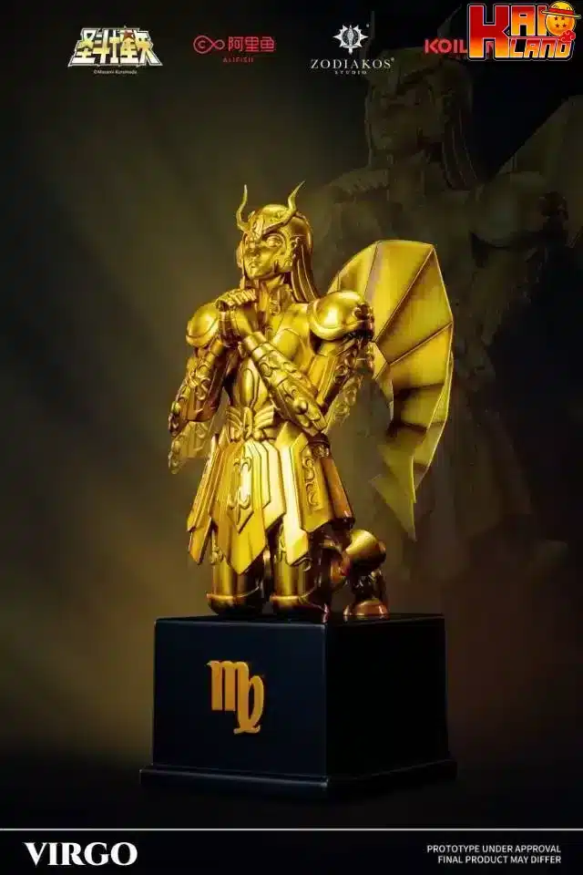 Saint Seiya Zodiakos Studio Virgo Licensed Resin Statue