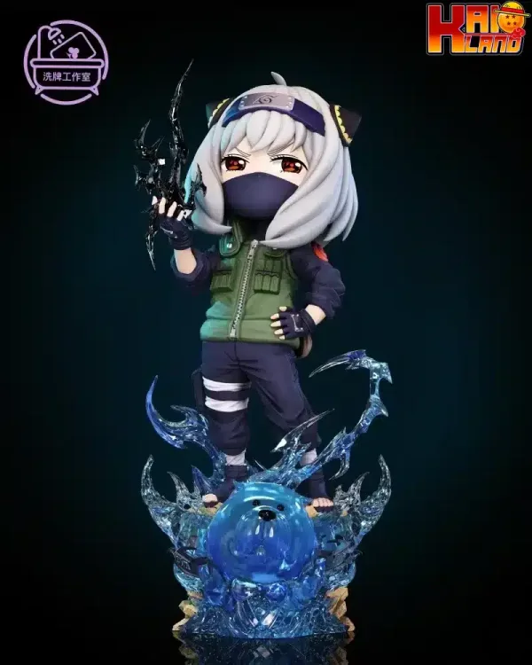 Spy x Family Xi Pai Studio Anya Forger COS Hatake Kakashi Resin Statue 3