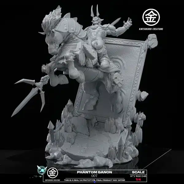 The Legend of Zelda Kintsukuroi Creations Studio Phantom Ganon Resin Statue 2 min