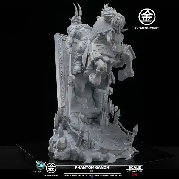 The Legend of Zelda Kintsukuroi Creations Studio Phantom Ganon Resin Statue 4 min