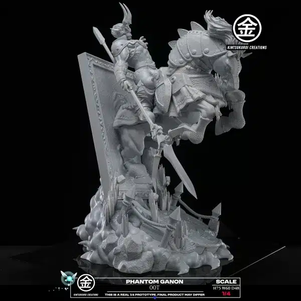 The Legend of Zelda Kintsukuroi Creations Studio Phantom Ganon Resin Statue 5 min