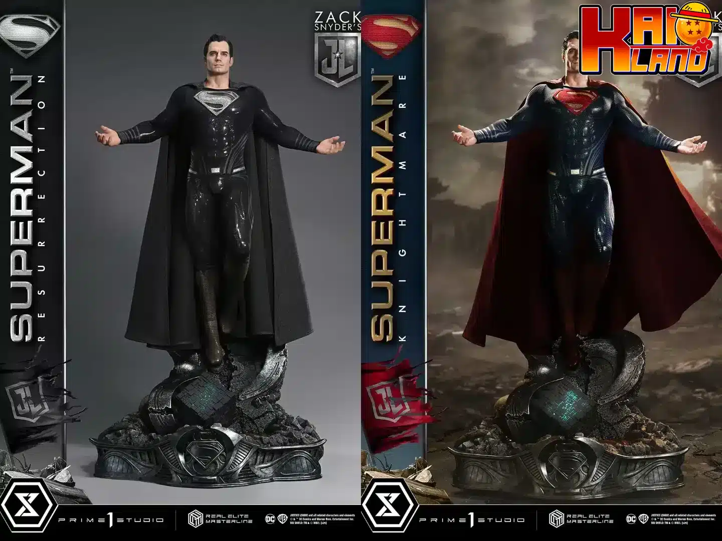 Superman Prime 1 Studio Real Superman Resurrection Zack Snyders Justice League Licensed Resin Statue
