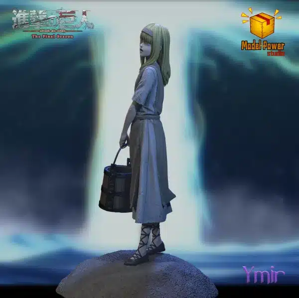 Attack on Titan Model Power Studio Ymir Fritz Resin Statue 2