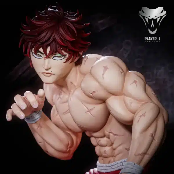 Baki The Grappler Player 1 Studio Hanma Baki Resin Statue 4