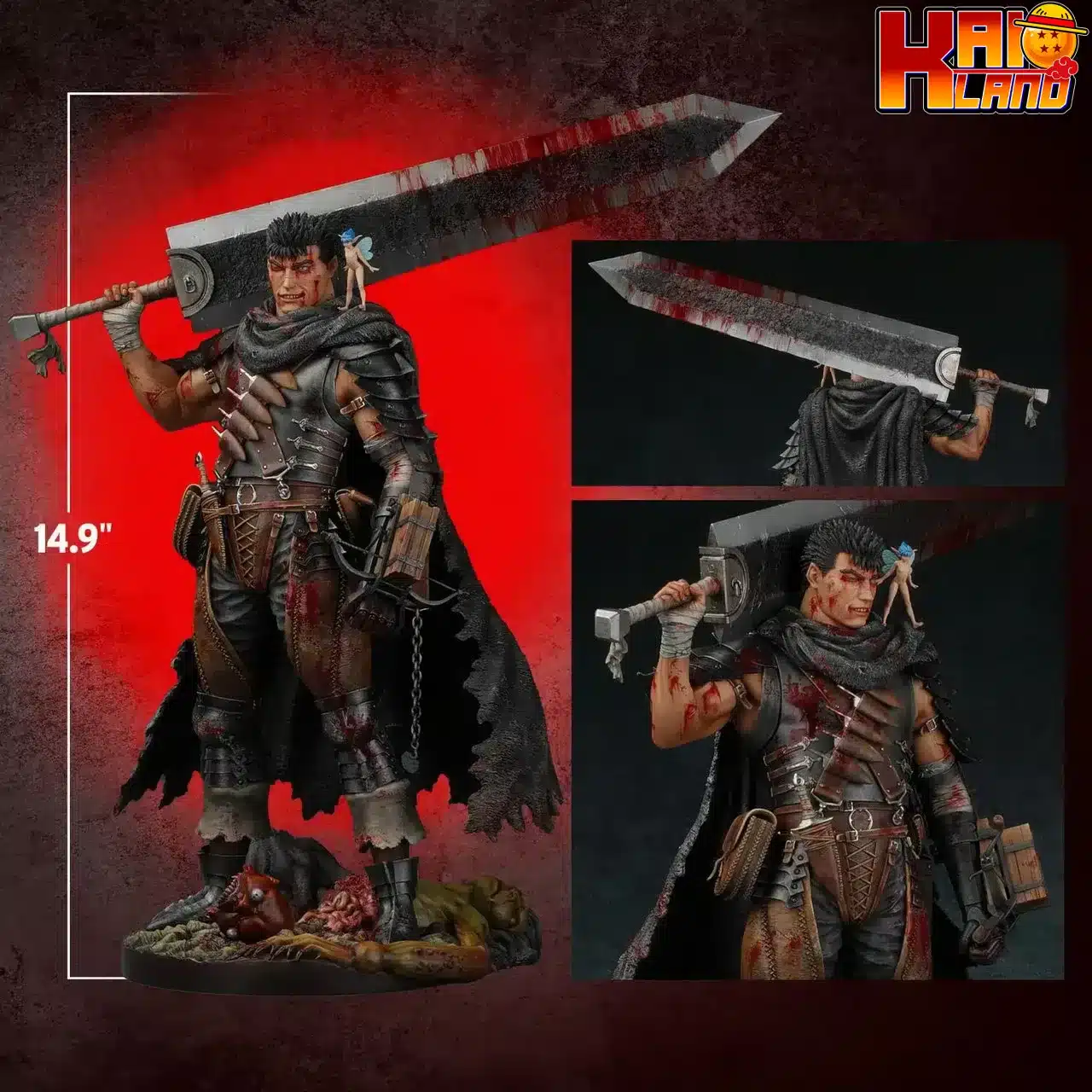 Berserk Gecco Studio Guts Licensed
