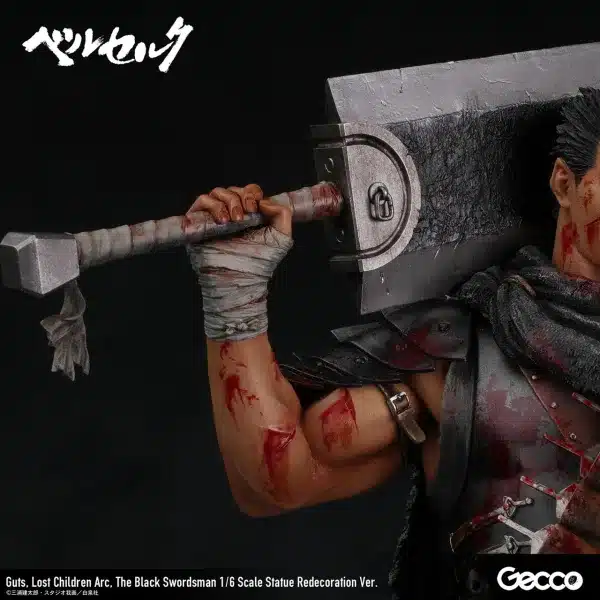 Berserk Gecco Studio Guts Resin Statue 3