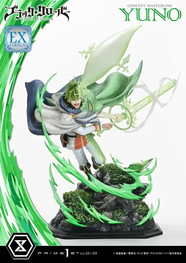 Black Clover Prime 1 Studio Yuno Licensed Resin Statue 4