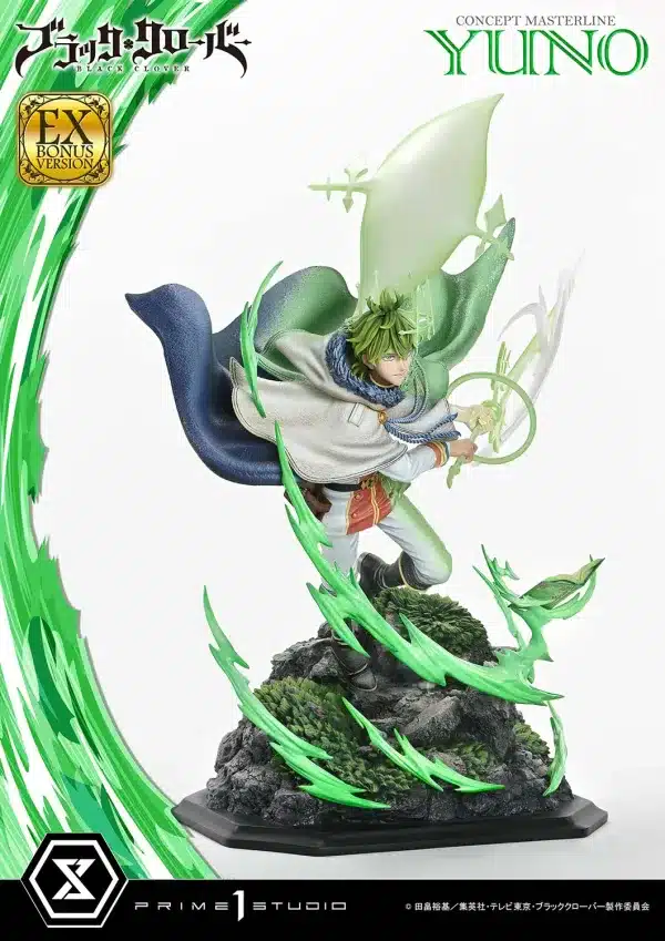 Black Clover Prime 1 Studio Yuno Licensed Resin Statue 5