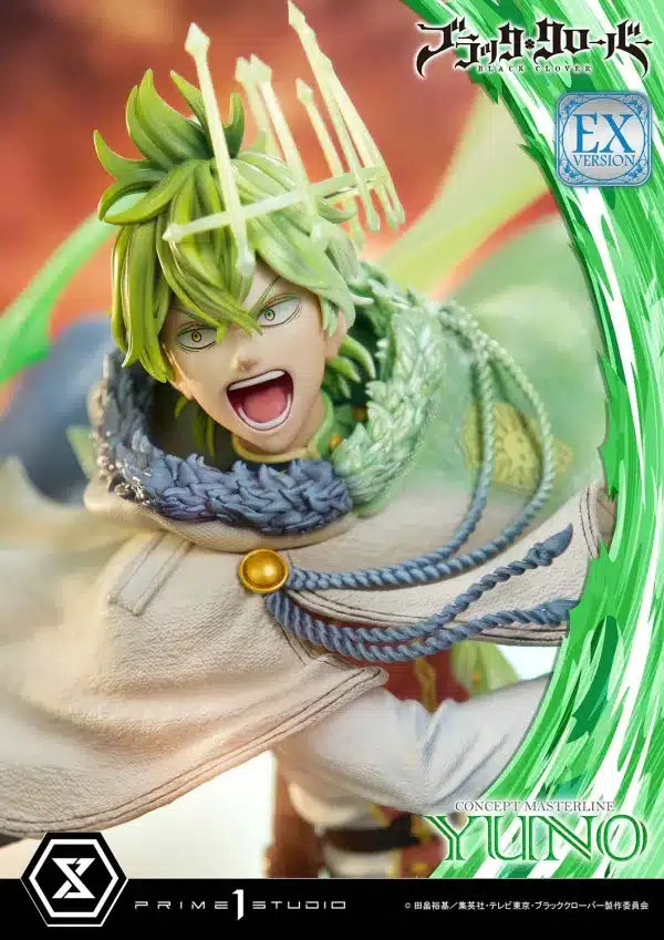 Black Clover Prime 1 Studio Yuno Licensed Resin Statue 6